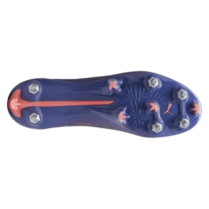 Puma Ultra 5 Ultimate SG Formula - Lapis Lazuli/Puma White/Sunset Glow - Image 2