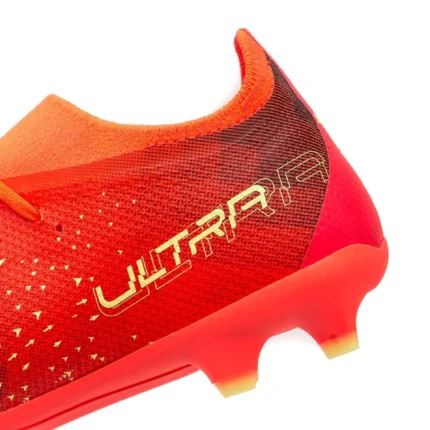 Puma Ultra Match FG/AG Fearless - Fiery Coral/Fizzy Light/Puma Black - Image 6