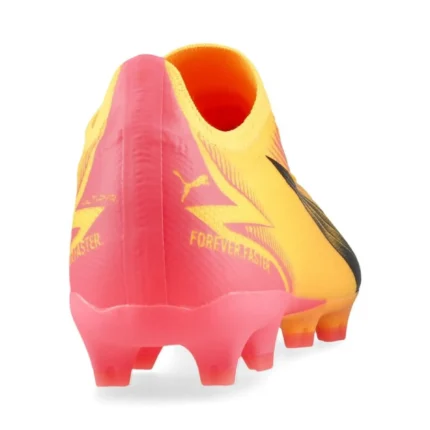 Puma Ultra Match FG/AG Forever Faster - Sun Stream/Puma Black/Sunset Glow Women - Image 6