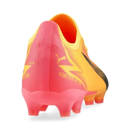 Puma Ultra Match FG/AG Forever Faster - Sun Stream/Puma Black/Sunset Glow - Image 6