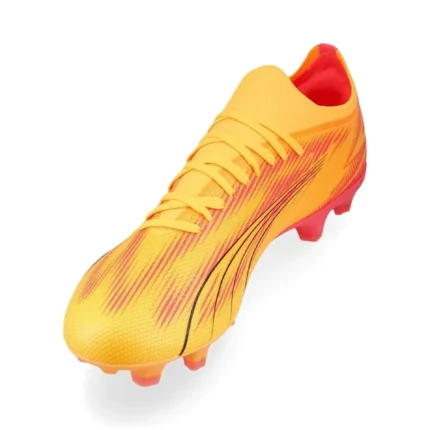 Puma Ultra Match FG/AG Forever Faster - Sun Stream/Puma Black/Sunset Glow - Image 7