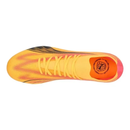 Puma Ultra Match FG/AG Forever Faster - Sun Stream/Puma Black/Sunset Glow - Image 4