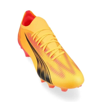 Puma Ultra Match FG/AG Forever Faster - Sun Stream/Puma Black/Sunset Glow - Image 5