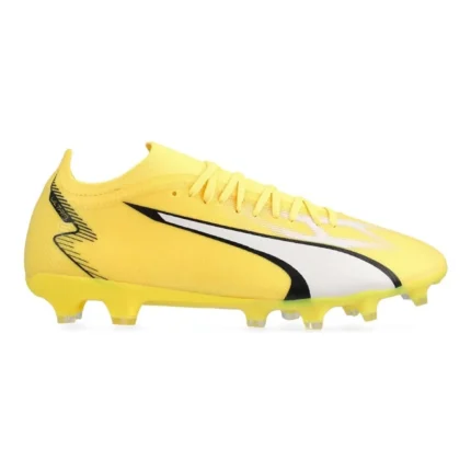 Puma Ultra Match FG/AG Voltage - Yellow Blaze/White/Black - Image 1