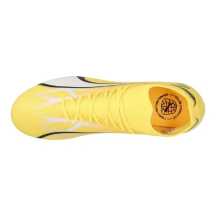 Puma Ultra Match FG/AG Voltage - Yellow Blaze/White/Black - Image 4