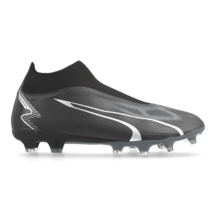 Puma Ultra Match + Laceless FG/AG Eclipse - Black/Asphalt - Image 1