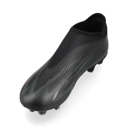 Puma Ultra Match + Laceless FG/AG Eclipse - Black/Copper Rose Kids - Image 7