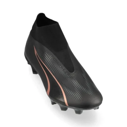 Puma Ultra Match + Laceless FG/AG Eclipse - Black/Copper Rose - Image 5