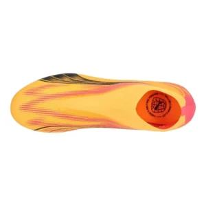 Puma Ultra Match + Laceless FG/AG Forever Faster - Sun Stream/Puma Black/Sunset Glow - Image 4