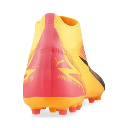 Puma Ultra Match + Laceless MG Forever Faster - Sun Stream/Puma Black/Sunset Glow - Image 6