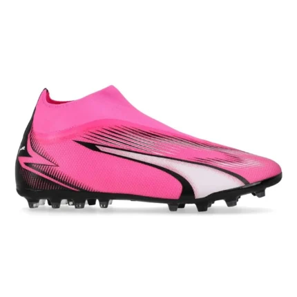 Puma Ultra Match + Laceless MG Phenomenal - Poison Pink/Puma White/Puma Black - Image 1