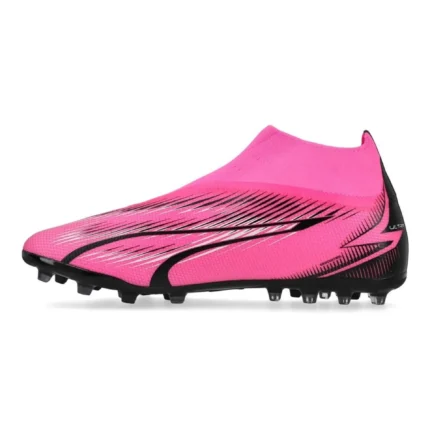 Puma Ultra Match + Laceless MG Phenomenal - Poison Pink/Puma White/Puma Black - Image 3