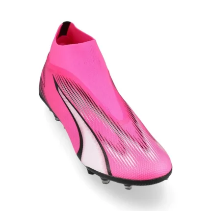 Puma Ultra Match + Laceless MG Phenomenal - Poison Pink/Puma White/Puma Black - Image 5