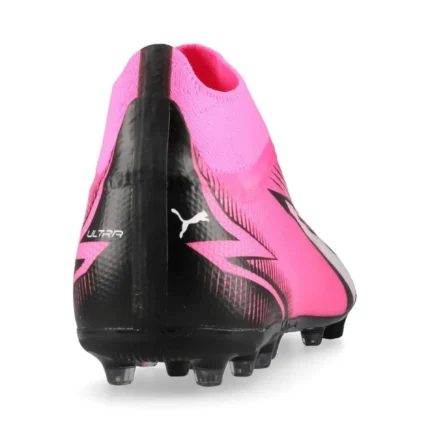 Puma Ultra Match + Laceless MG Phenomenal - Poison Pink/Puma White/Puma Black - Image 6