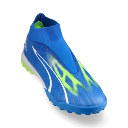 Puma Ultra Match + Laceless TT Gear Up - Ultra Blue/White/Pro Green - Image 5