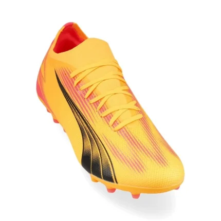 Puma Ultra Match MG Forever Faster - Sun Stream/Puma Black/Sunset Glow - Image 5