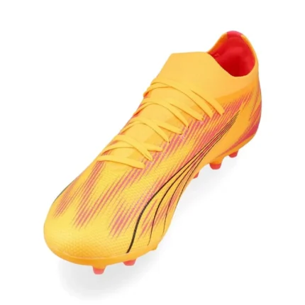 Puma Ultra Match MG Forever Faster - Sun Stream/Puma Black/Sunset Glow - Image 7
