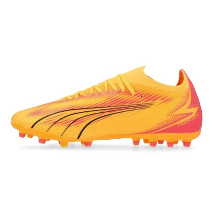 Puma Ultra Match MG Forever Faster - Sun Stream/Puma Black/Sunset Glow - Image 3