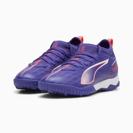 Puma Ultra Match + Mid TT Formula - Lapis Lazuli/Puma White/Sunset Glow Kids - Image 3