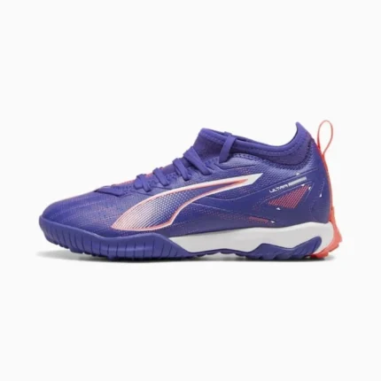 Puma Ultra Match + Mid TT Formula - Lapis Lazuli/Puma White/Sunset Glow Kids - Image 2
