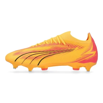 Puma Ultra Match SG Forever Faster - Sun Stream/Puma Black/Sunset Glow - Image 3