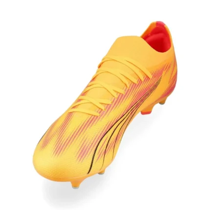 Puma Ultra Match SG Forever Faster - Sun Stream/Puma Black/Sunset Glow - Image 7