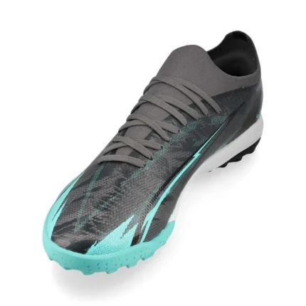 Puma Ultra Match TT Rush - Strong Gray/Puma White/Elektro Aqua Limited Edition - Image 7