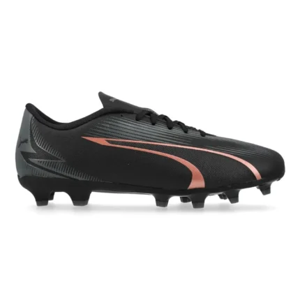 Puma Ultra Play FG/AG Eclipse - Black/Copper Rose Kids - Image 1