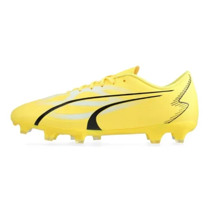Puma Ultra Play FG/AG Voltage - Yellow Blaze/White/Black - Image 3