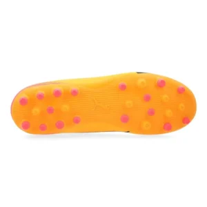 Puma Ultra Play MG Forever Faster - Sun Stream/Puma Black/Sunset Glow Kids - Image 2