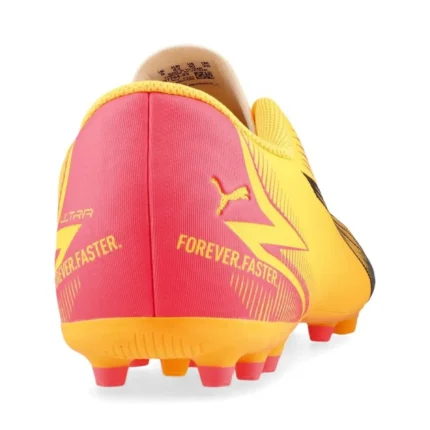 Puma Ultra Play MG Forever Faster - Sun Stream/Puma Black/Sunset Glow - Image 6