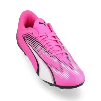 Puma Ultra Play MG Phenomenal - Pink/White/Black Kids - Image 5