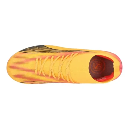 Puma Ultra Pro FG/AG Forever Faster - Sun Stream/Puma Black/Sunset Glow Kids - Image 4