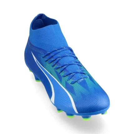 Puma Ultra Pro FG/AG Gear Up - Ultra Blue/White/Pro Green Kids - Image 5