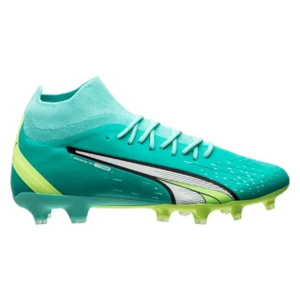 Puma Ultra Pro FG/AG Pursuit - Electric Peppermint/Puma White/Fast Yellow - Image 1