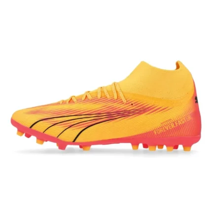 Puma Ultra Pro MG Forever Faster - Sun Stream/Puma Black/Sunset Glow - Image 3