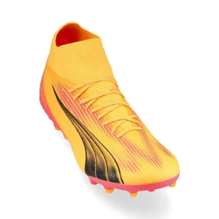 Puma Ultra Pro MG Forever Faster - Sun Stream/Puma Black/Sunset Glow - Image 5