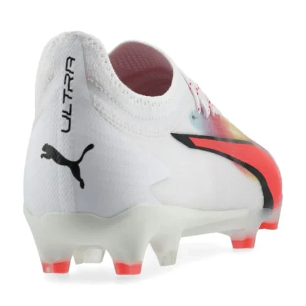 Puma Ultra Ultimate FG/AG Breakthrough - White/Black/Fire Orchid - Image 6