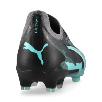 Puma Ultra Ultimate FG/AG Rush - Strong Gray/Puma White/Elektro Aqua Limited Edition - Image 6