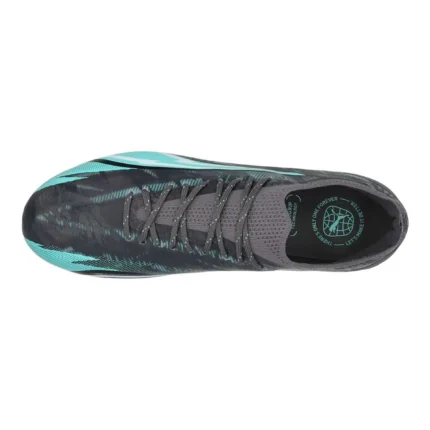 Puma Ultra Ultimate FG/AG Rush - Strong Gray/Puma White/Elektro Aqua Limited Edition - Image 4