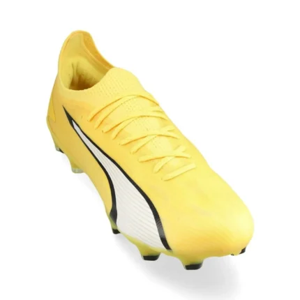Puma Ultra Ultimate FG/AG Voltage - Yellow Blaze/White/Black Women - Image 5