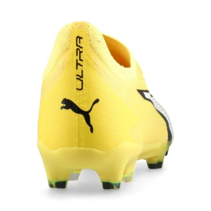 Puma Ultra Ultimate FG/AG Voltage - Yellow Blaze/White/Black Women - Image 6