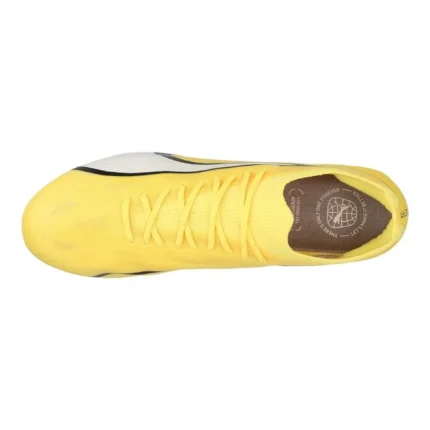 Puma Ultra Ultimate FG/AG Voltage - Yellow Blaze/White/Black Women - Image 4