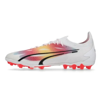 Puma Ultra Ultimate MG Breakthrough - White/Black/Fire Orchid - Image 3