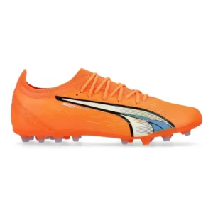 Puma Ultra Ultimate MG Supercharge - Ultra Orange/Puma White/Blue Glimmer - Image 1