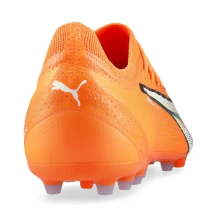 Puma Ultra Ultimate MG Supercharge - Ultra Orange/Puma White/Blue Glimmer - Image 6