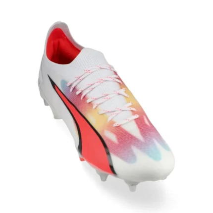 Puma Ultra Ultimate SG Breakthrough - White/Black/Fire Orchid - Image 5