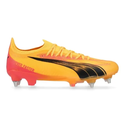 Puma Ultra Ultimate SG Forever Faster - Sun Stream/Puma Black/Sunset Glow - Image 1