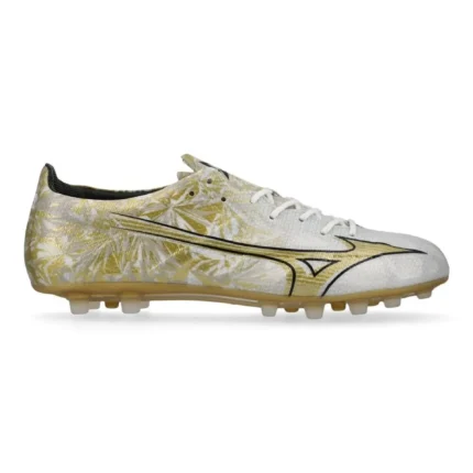 Mizuno Alpha Elite AG Prism Gold - White/Gold/Black - Image 1