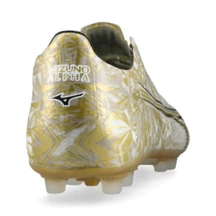 Mizuno Alpha Elite AG Prism Gold - White/Gold/Black - Image 6